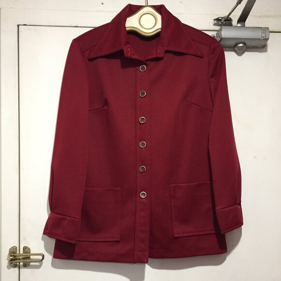 VINTAGE MR. K LIGHTWEIGHT POYLESTER PANTSUITS SIZE M - Picture 7 of 12